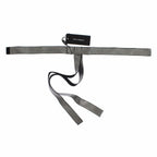 Dolce & Gabbana Black Silk Clear Crystal Bow Waist Belt