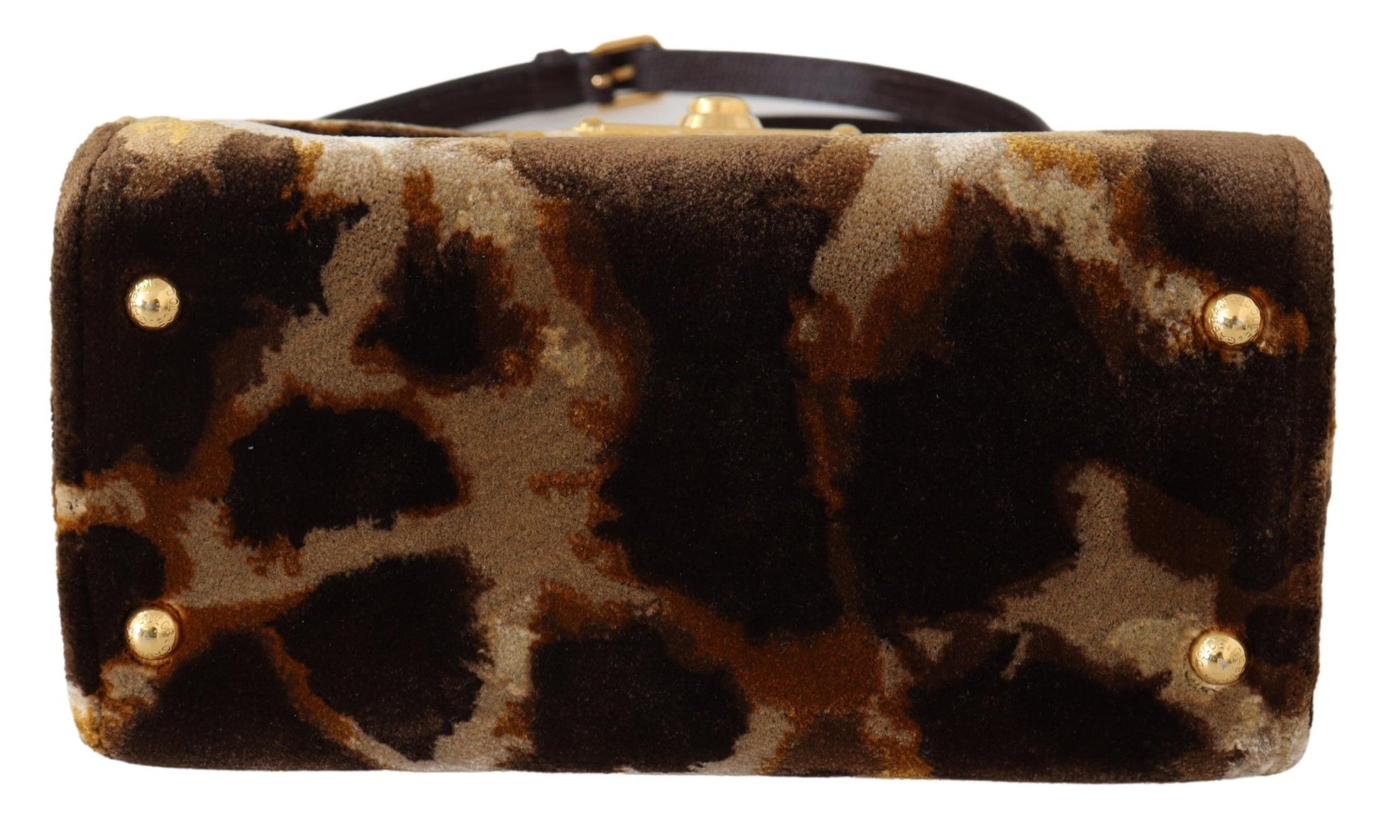 Dolce & Gabbana Brown Giraffe Crossbody Purse Borse WELCOME Purse Dolce & Gabbana