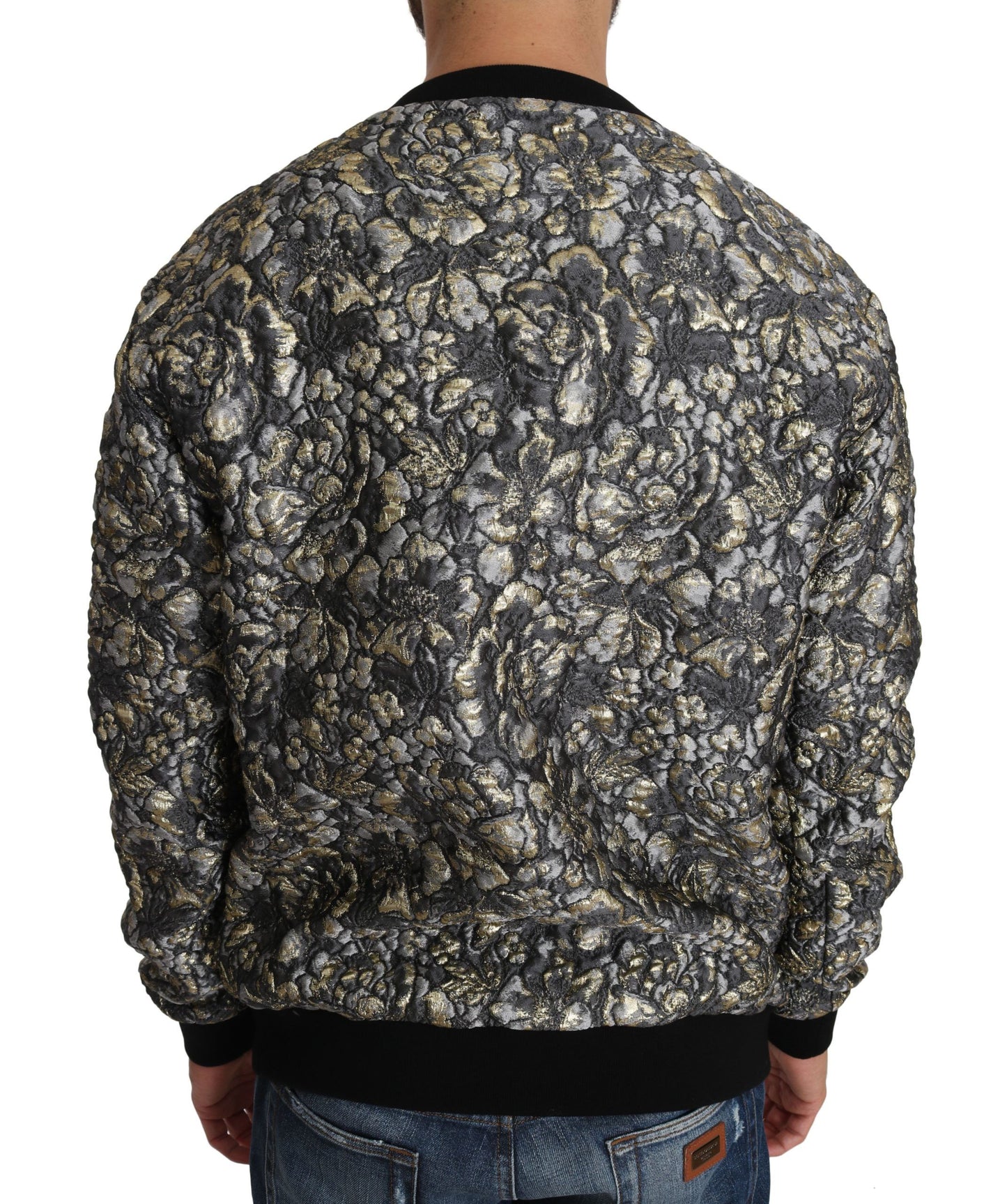 Dolce & Gabbana Multicolor SAMBA Jacquard Palmtree Pullover Sweater Dolce & Gabbana