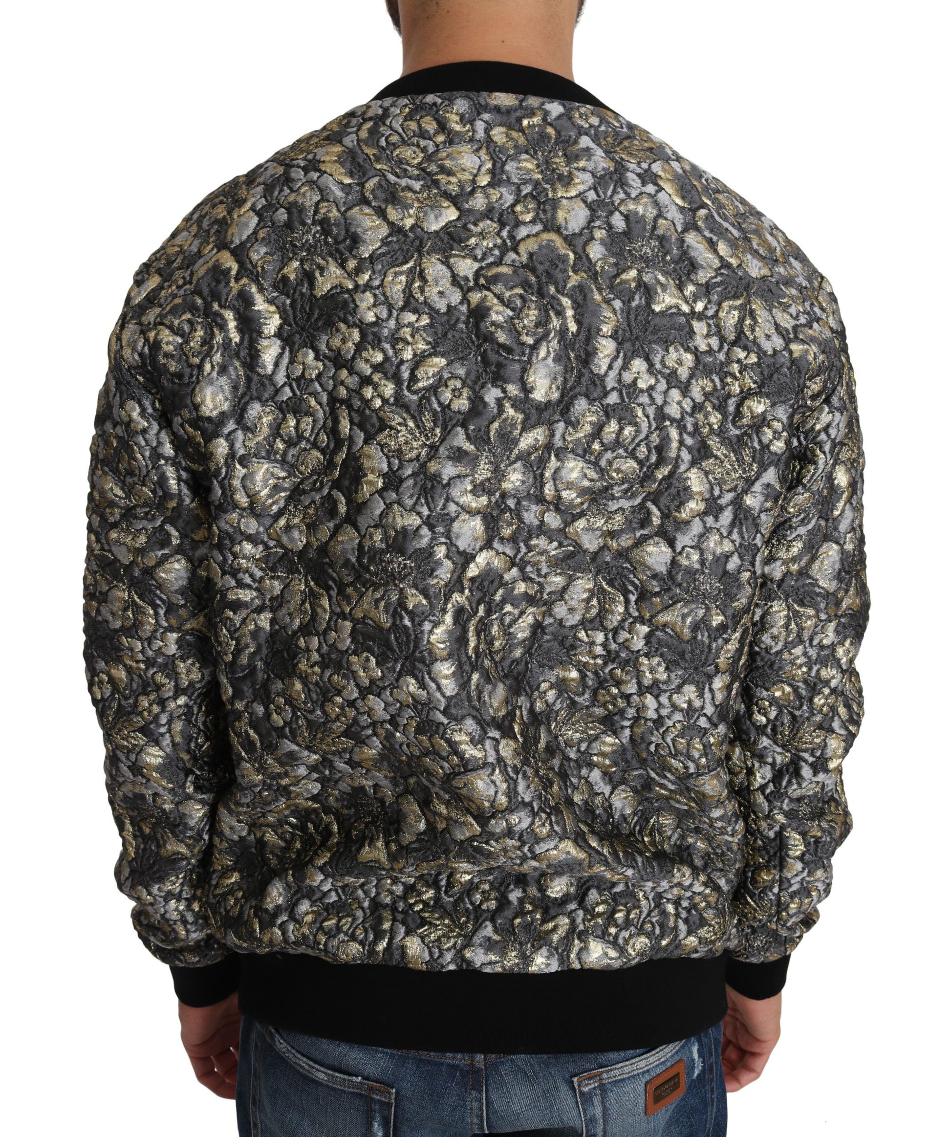 Dolce & Gabbana Multicolor SAMBA Jacquard Palmtree Pullover Sweater Dolce & Gabbana