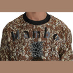Dolce & Gabbana Multicolor MAMBO Jacquard Pineapple Pullover Sweater