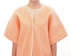 Andrea Incontri Pink Short Sleeves Jacket Coat Andrea Incontri