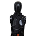 Missoni Black Wool Knit Unisex Neck Wrap Scarf