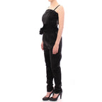 La Maison du Couturier Black Leather Jumpsuit