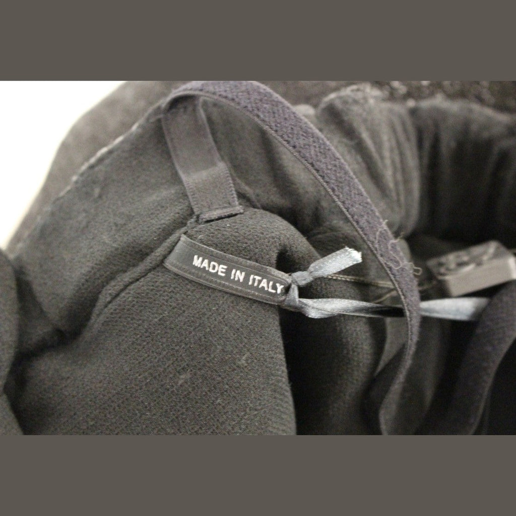 La Maison du Couturier Black Leather Jumpsuit