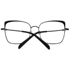 Emilio Pucci Black Metal Glasses Frames Emilio Pucci