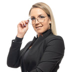 Emilio Pucci Black Metal Glasses Frames Emilio Pucci