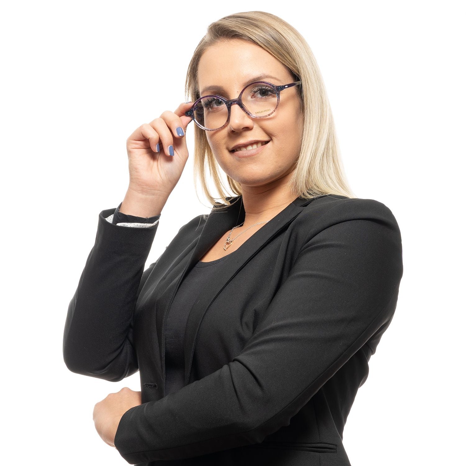 Emilio Pucci Multicolor Plastic Glasses Frames Emilio Pucci