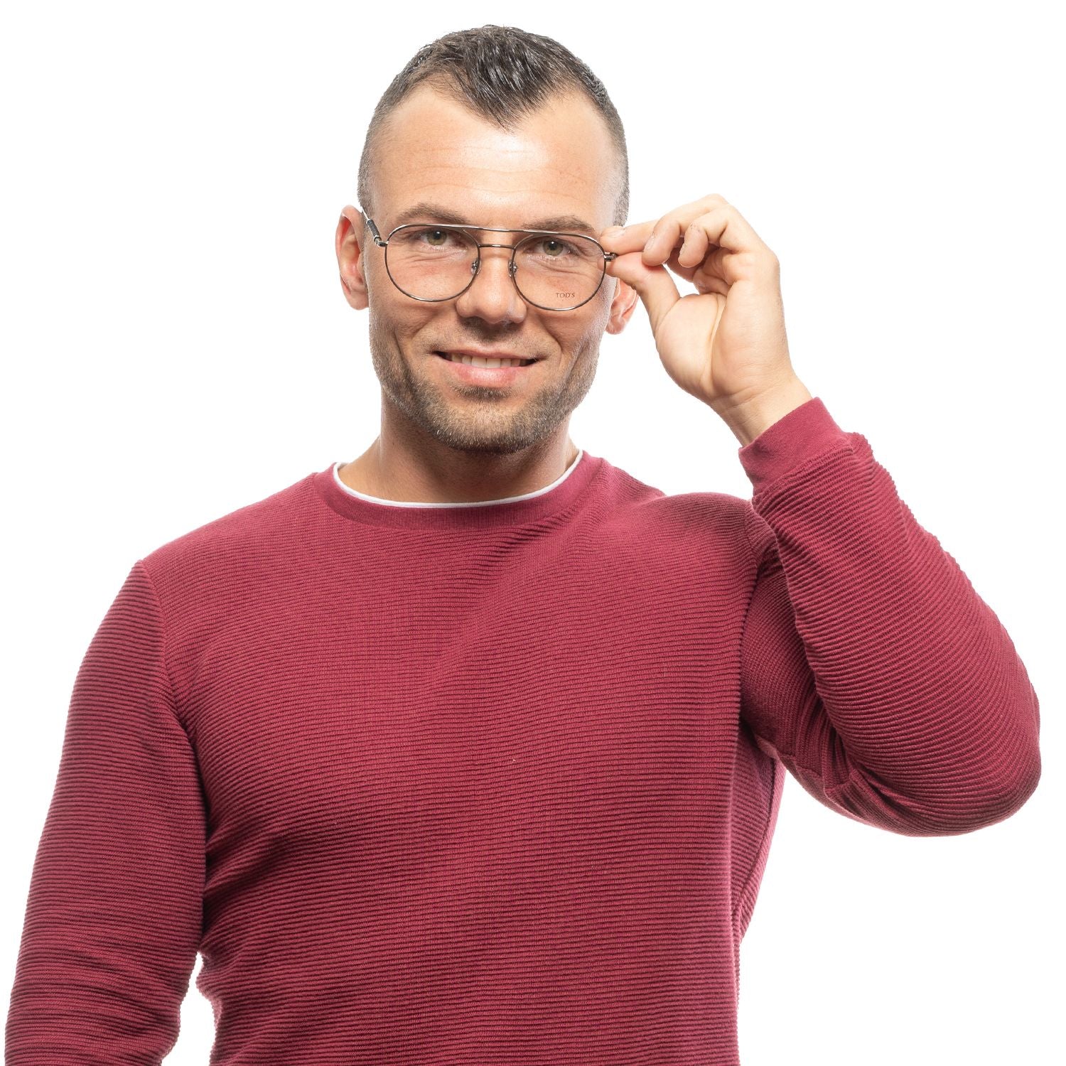 Tod's Silver Men Glasses Frame