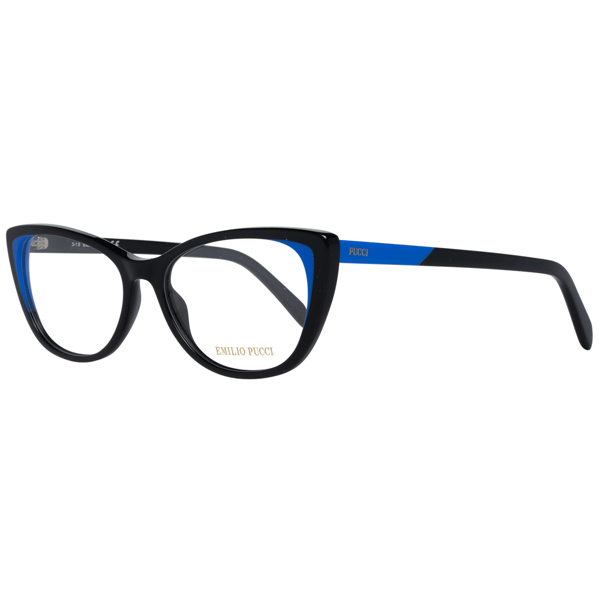 Emilio Pucci Black Plastic Glasses Frames Emilio Pucci
