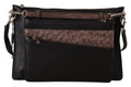 Dolce & Gabbana black exotic leather shoulder sling Alta Sartoria bag with sleek design and textured finish.