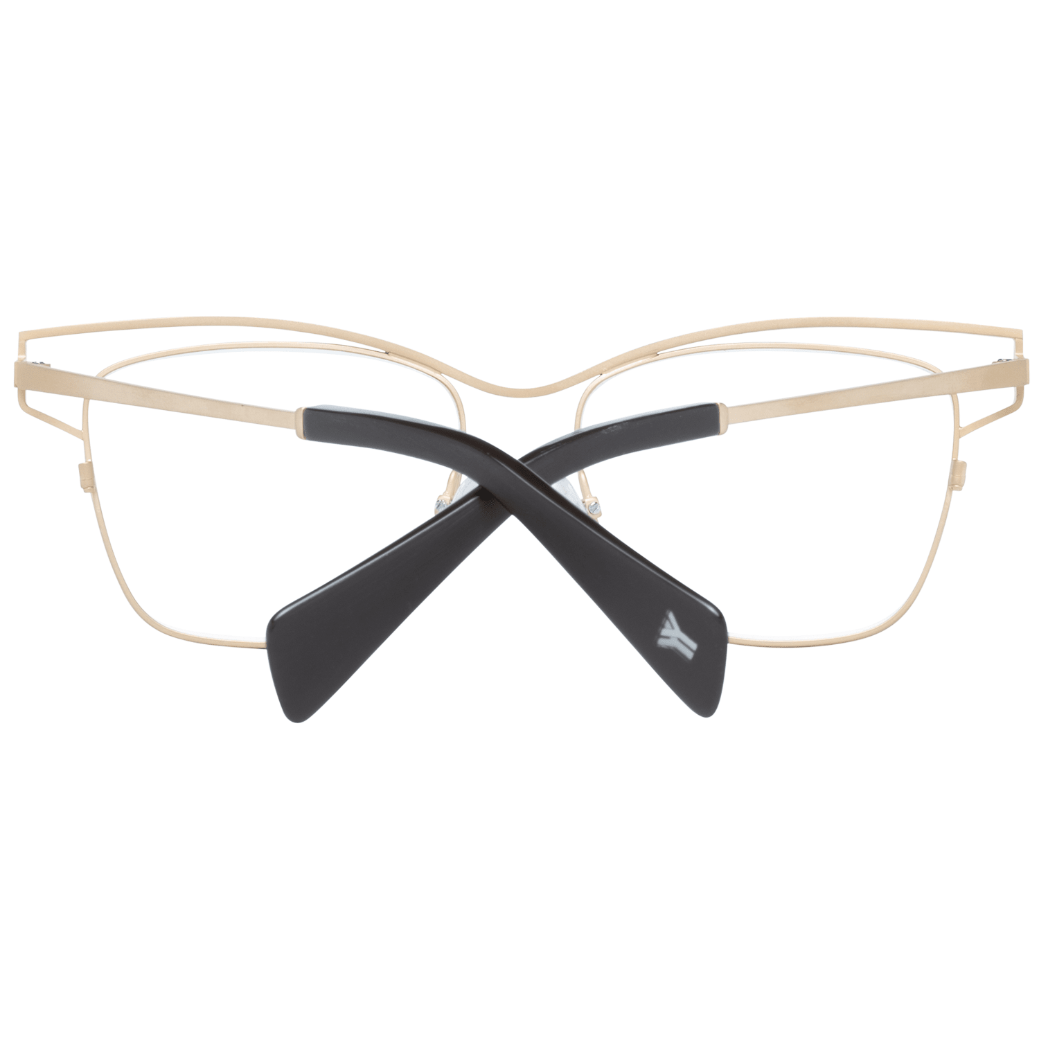 Yohji Yamamoto Gold Women Glasses Frame