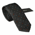 Dolce & Gabbana Gray Patterned Classic Mens Slim Necktie