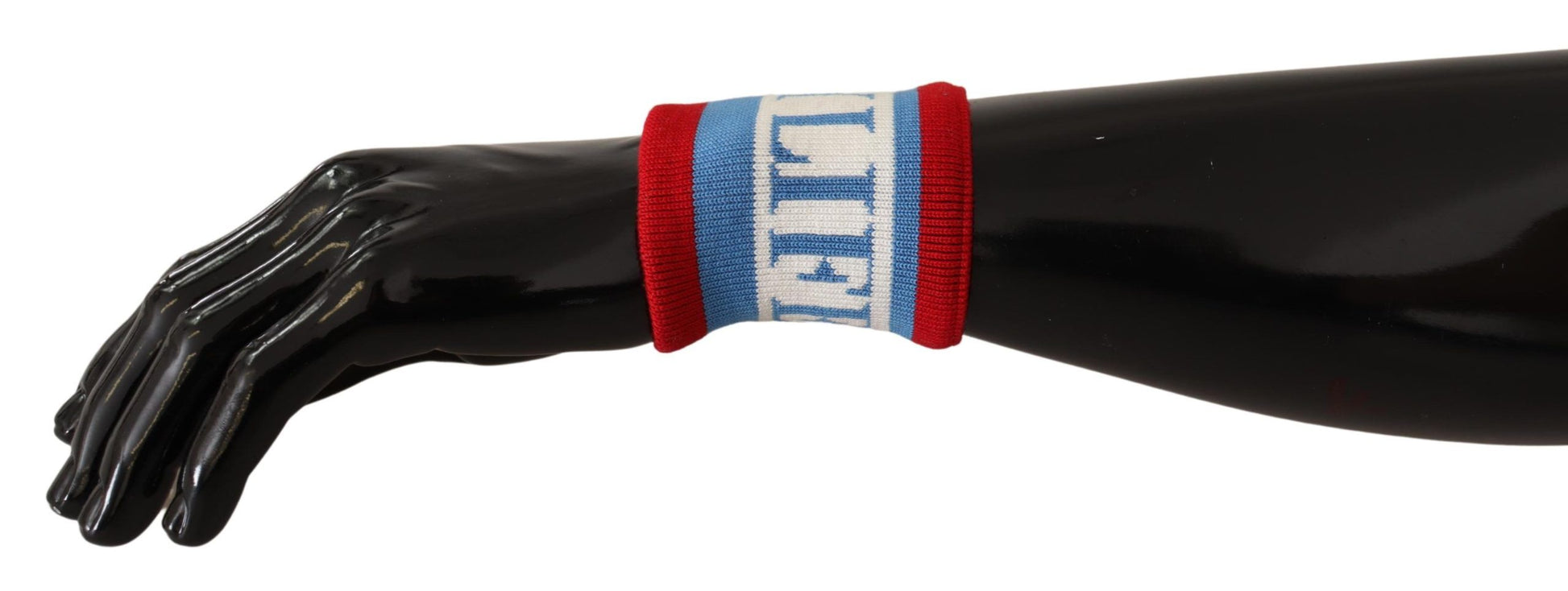 Dolce & Gabbana Multicolor King Of My Life Cashmere Wristband Dolce & Gabbana