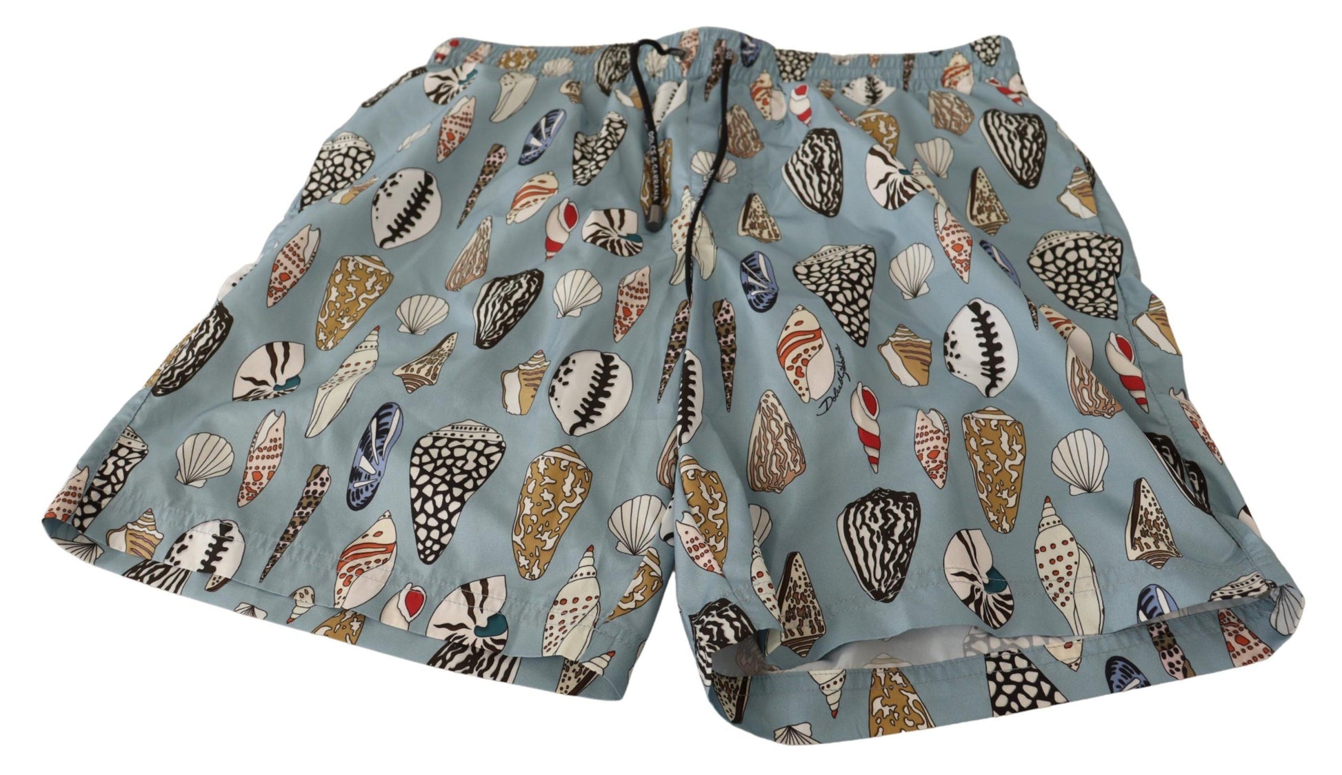 Dolce & Gabbana Blue Seashell Beachwear Swimwear Shorts Dolce & Gabbana