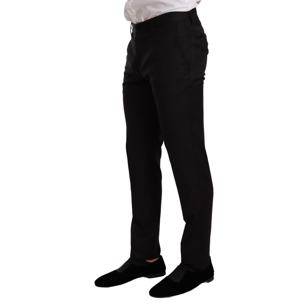 Dolce & Gabbana Black Check MARTINI SLIM FIT 2 Piece Suit