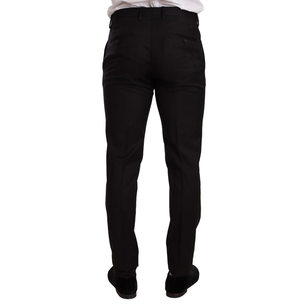 Dolce & Gabbana Black Check MARTINI SLIM FIT 2 Piece Suit
