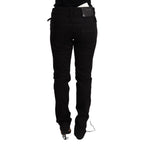 Acht Black Low Waist Skinny Denim Jeans Trouser
