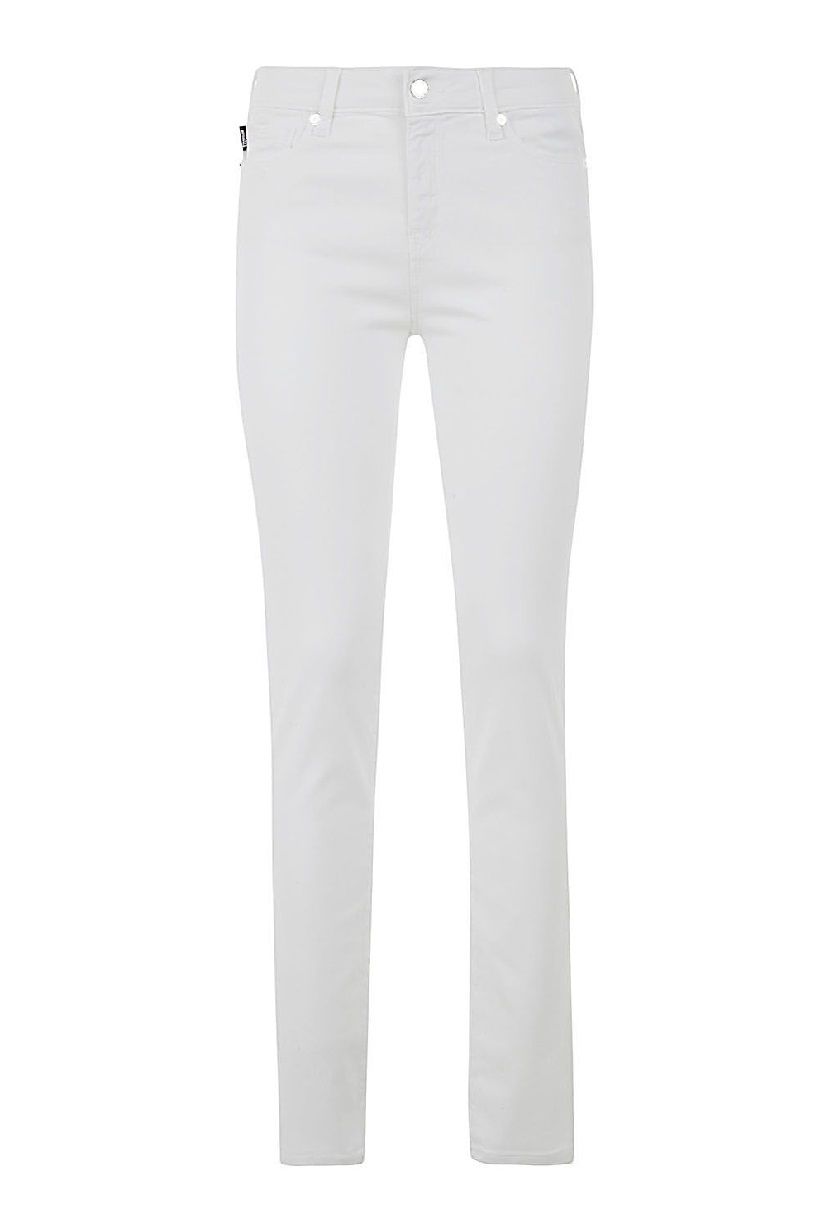 Love Moschino White Cotton Women's Jeans Love Moschino