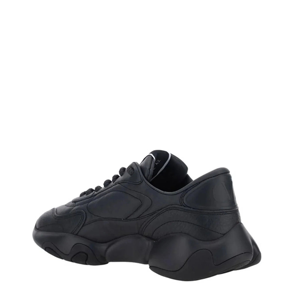 Valentino Garavani Black Calf Leather Garavani Sneakers