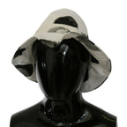 Dolce & Gabbana White Cotton Big Polka Dot Pattern Bucket Hat