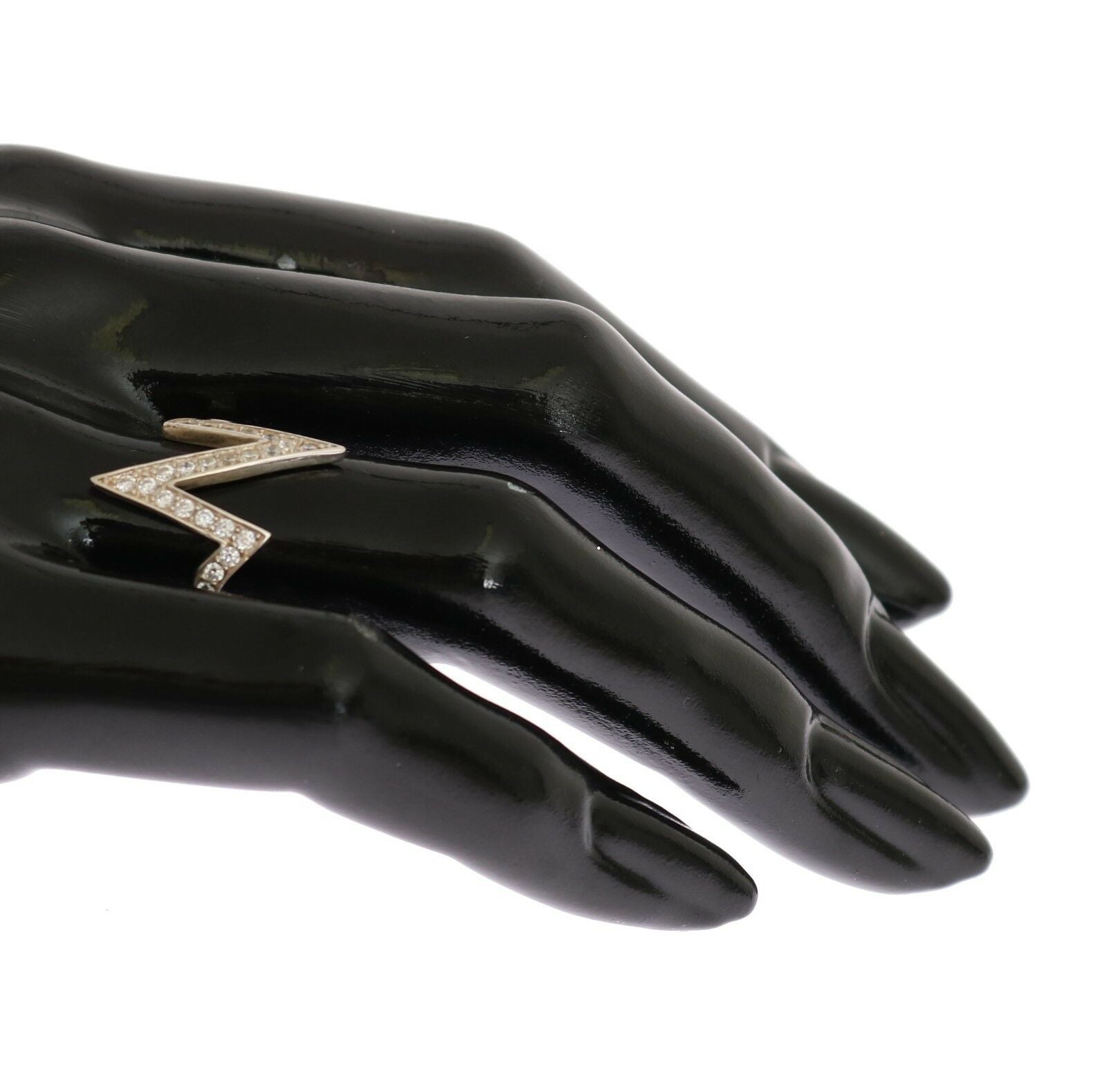 Nialaya Silver Authentic Womens Clear Ring Nialaya