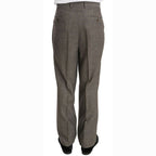 Fendi Brown Wool Regular Single Breasted Suit