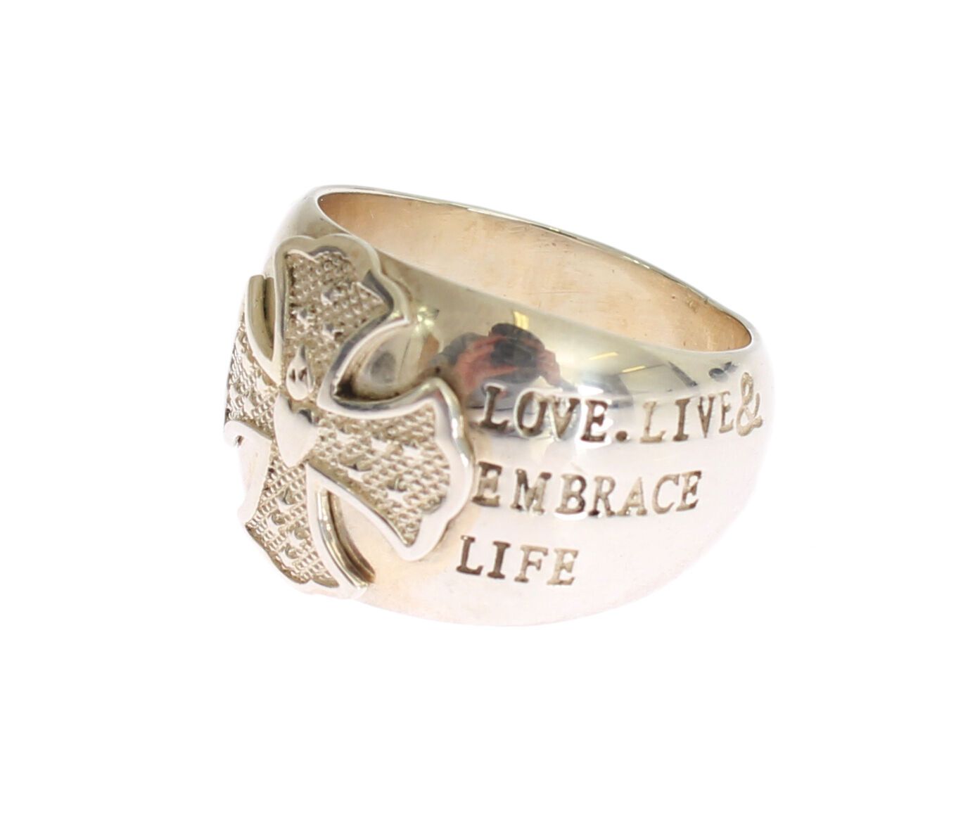 Nialaya Silver Cross Womens 925 Sterling Ring Nialaya