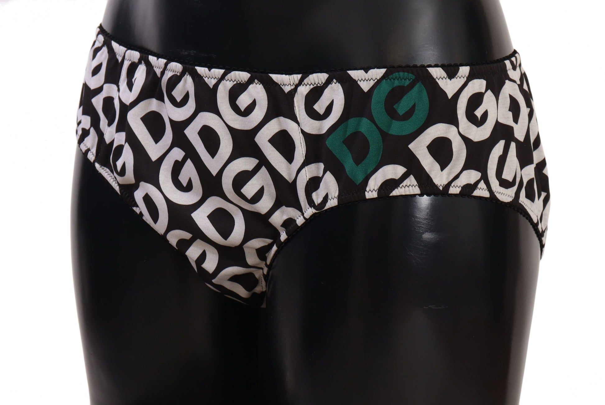 Dolce & Gabbana Multicolor DG Logo Print Slip Bottom Underwear Dolce & Gabbana