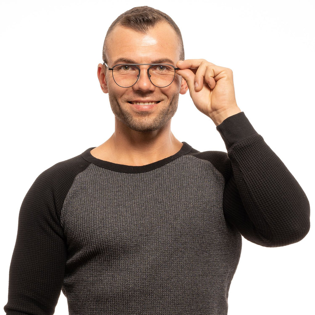 Yohji Yamamoto black plastic glasses frames with sleek, modern design, showcasing the stylish and minimalist eyewear.