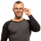 Yohji Yamamoto black plastic glasses frames with sleek, modern design, showcasing the stylish and minimalist eyewear.