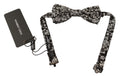 Dolce & Gabbana Multicolor Floral Adjustable Neck Papillon Bow Tie Copy