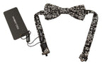 Dolce & Gabbana Multicolor Floral Adjustable Neck Papillon Bow Tie Copy