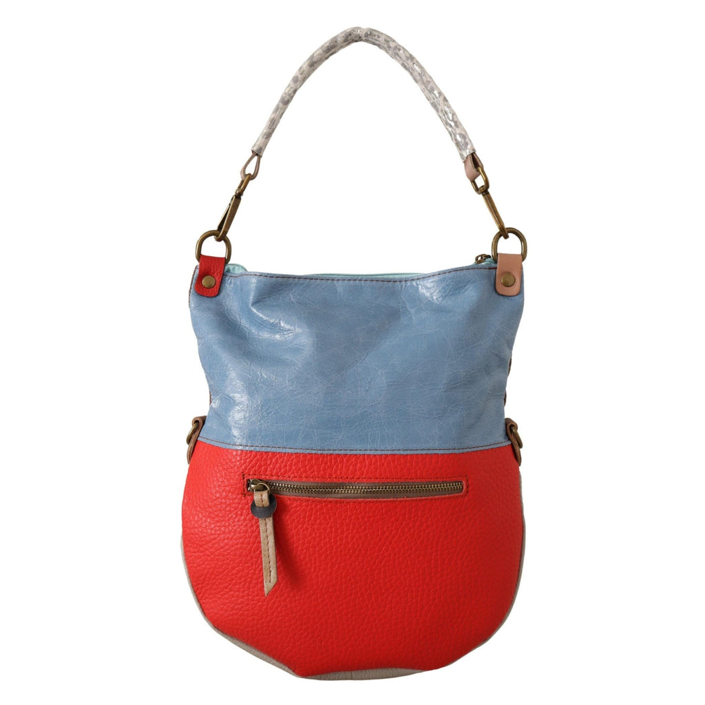 EBARRITO Multicolor Genuine Leather Shoulder Tote Women Handbag