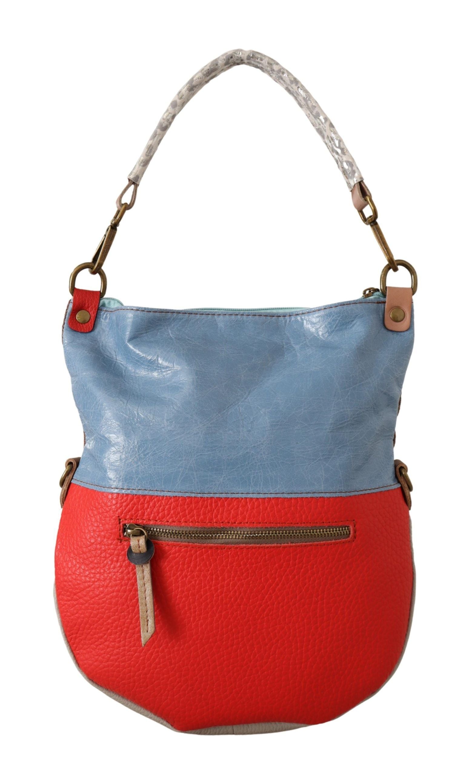 EBARRITO Multicolor Genuine Leather Shoulder Tote Women Handbag EBARRITO