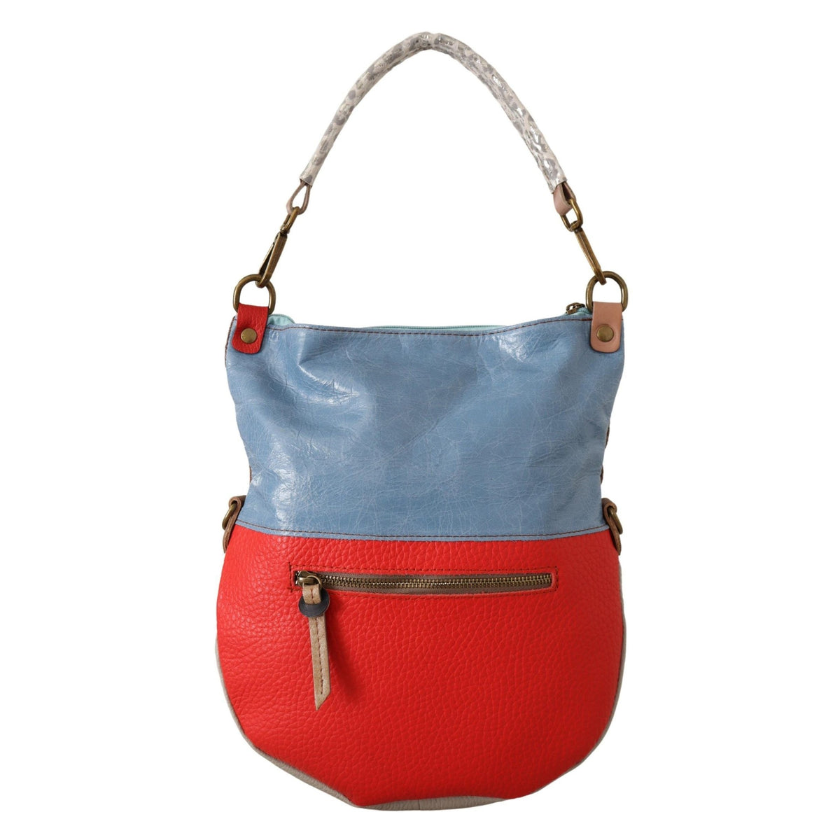 EBARRITO Multicolor Genuine Leather Shoulder Tote Women Handbag