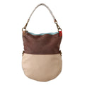 EBARRITO Multicolor Genuine Leather Shoulder Tote Women Handbag