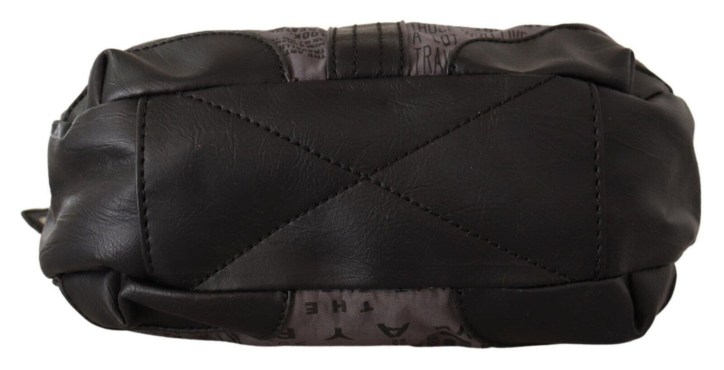 WAYFARER Gray Printed Handbag Shoulder Purse Fabric Bag WAYFARER