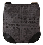 WAYFARER Gray Printed Logo Shoulder Crossbody Purse Bag