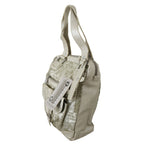 WAYFARER White Printed Handbag Shoulder Fabric Purse