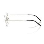 Frankie Morello Silver Metallic Men's Frame