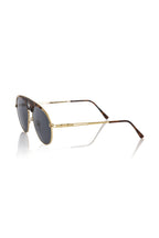Frankie Morello Brown Metallic Fibre Men Sunglass - Eljoys Fashion 