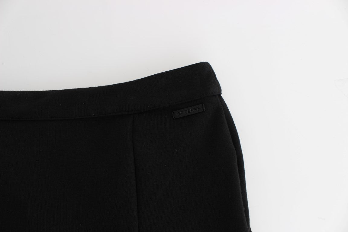 GF Ferre Black Straight Pencil Skirt GF Ferre