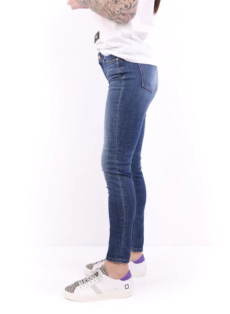 Don The Fuller Blue Cotton Women Jeans Don The Fuller
