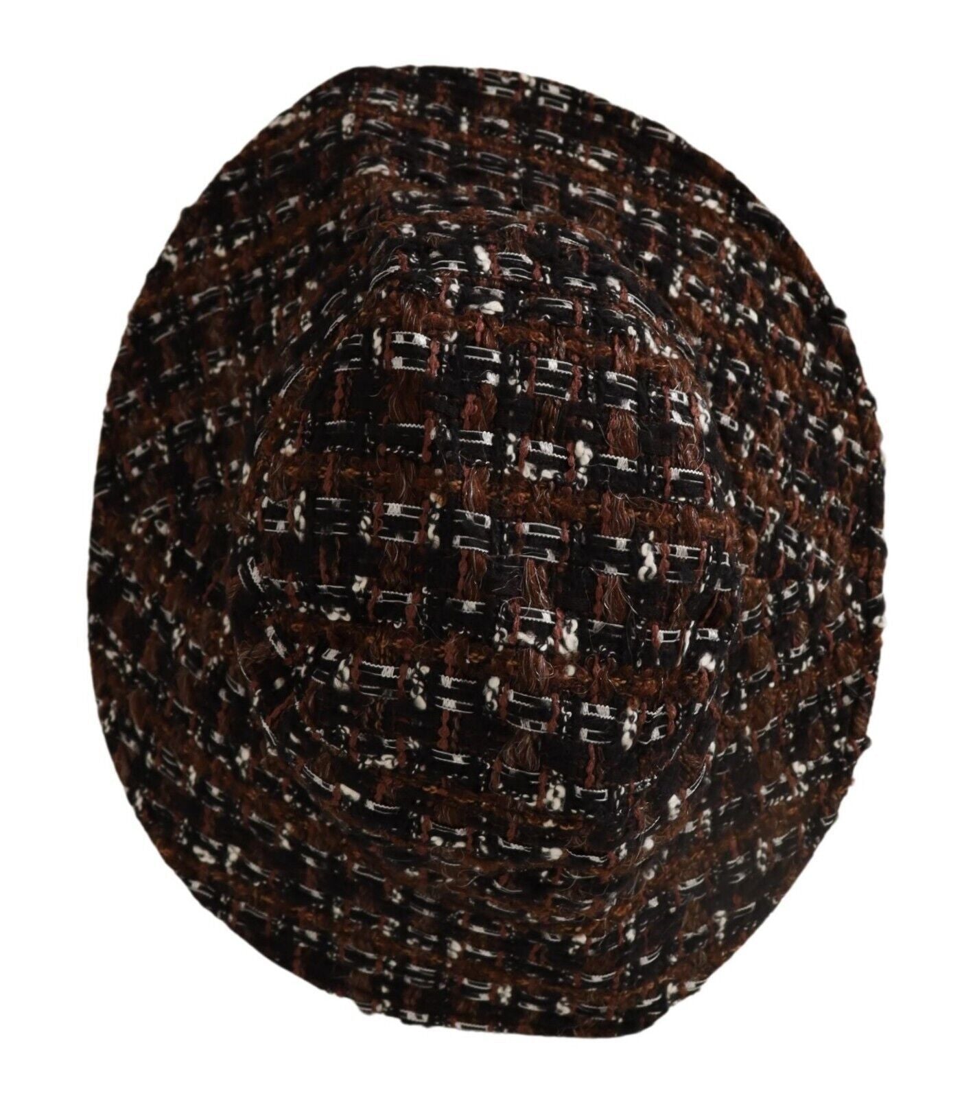 Dolce & Gabbana Multicolor Fabric Woven Wide Brim Bucket Hat Dolce & Gabbana