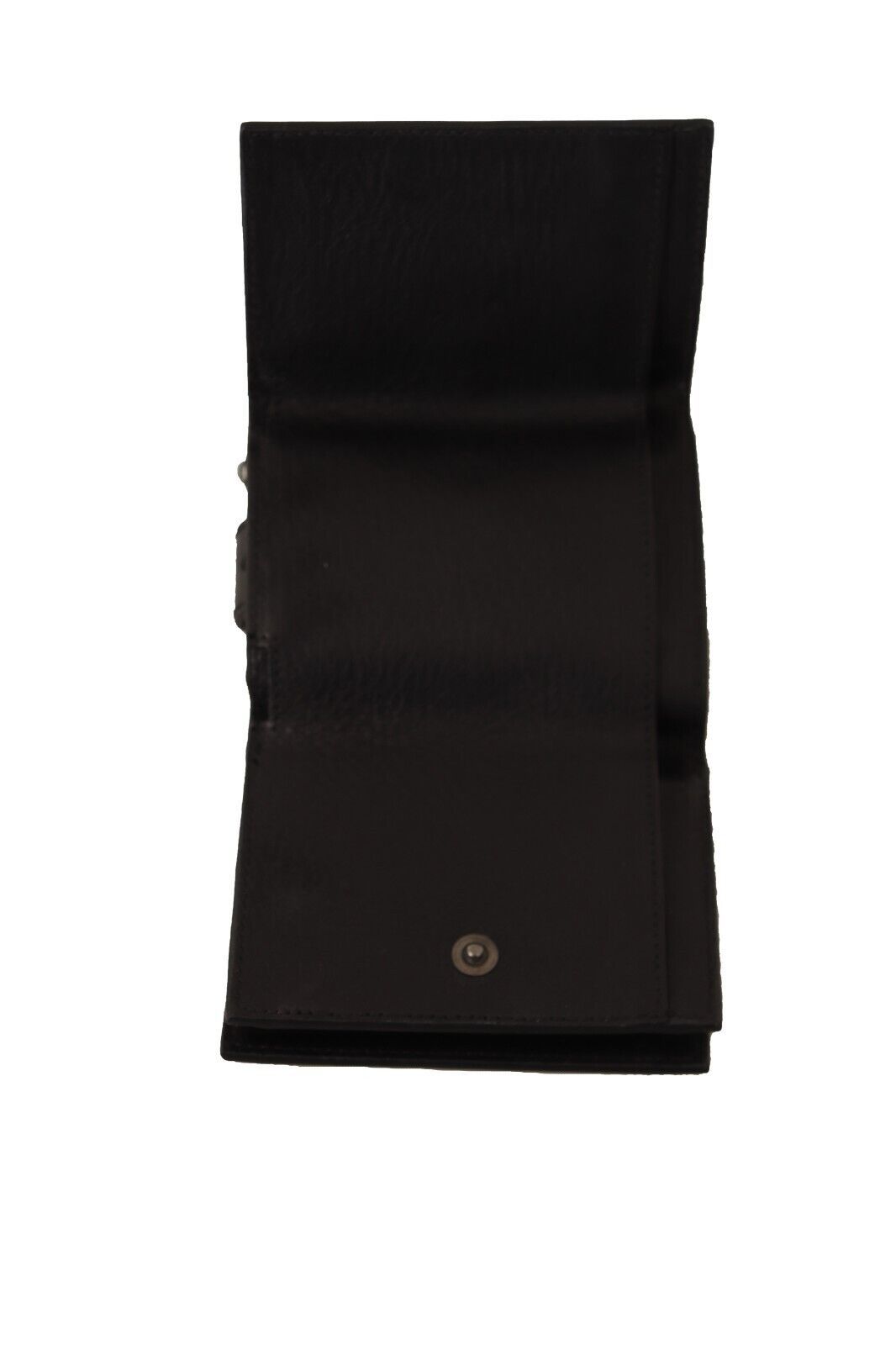 Dolce & Gabbana Black Leather Trifold Purse Belt Multi Kit Wallet Dolce & Gabbana