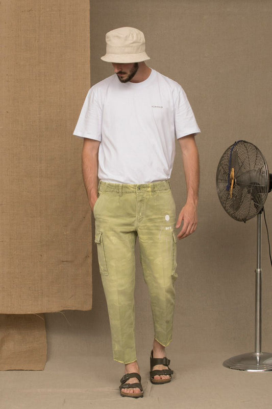 Don The Fuller Green Cotton Men's Jeans Don The Fuller