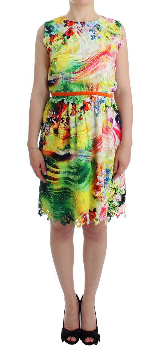 Lanre Da Silva Ajayi Multicolor Organza Sheath Dress Lanre Da Silva Ajayi