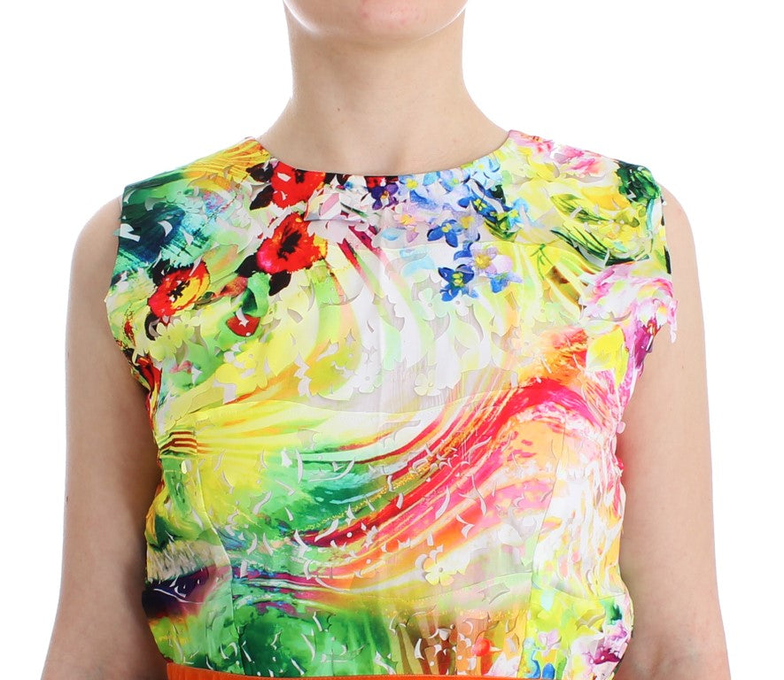 Lanre Da Silva Ajayi Multicolor Organza Sheath Dress Lanre Da Silva Ajayi