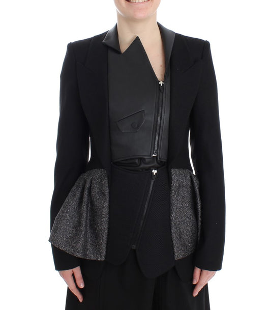 KAALE SUKTAE Black Short Blazer Coat Biker Jacket KAALE SUKTAE